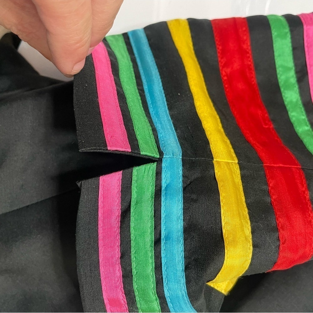 Silkland size 6 rainbow striped pants - Picture 11 of 12